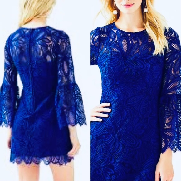 Lilly Pulitzer Floral Lace Romper Dress - Picture 2 of 15